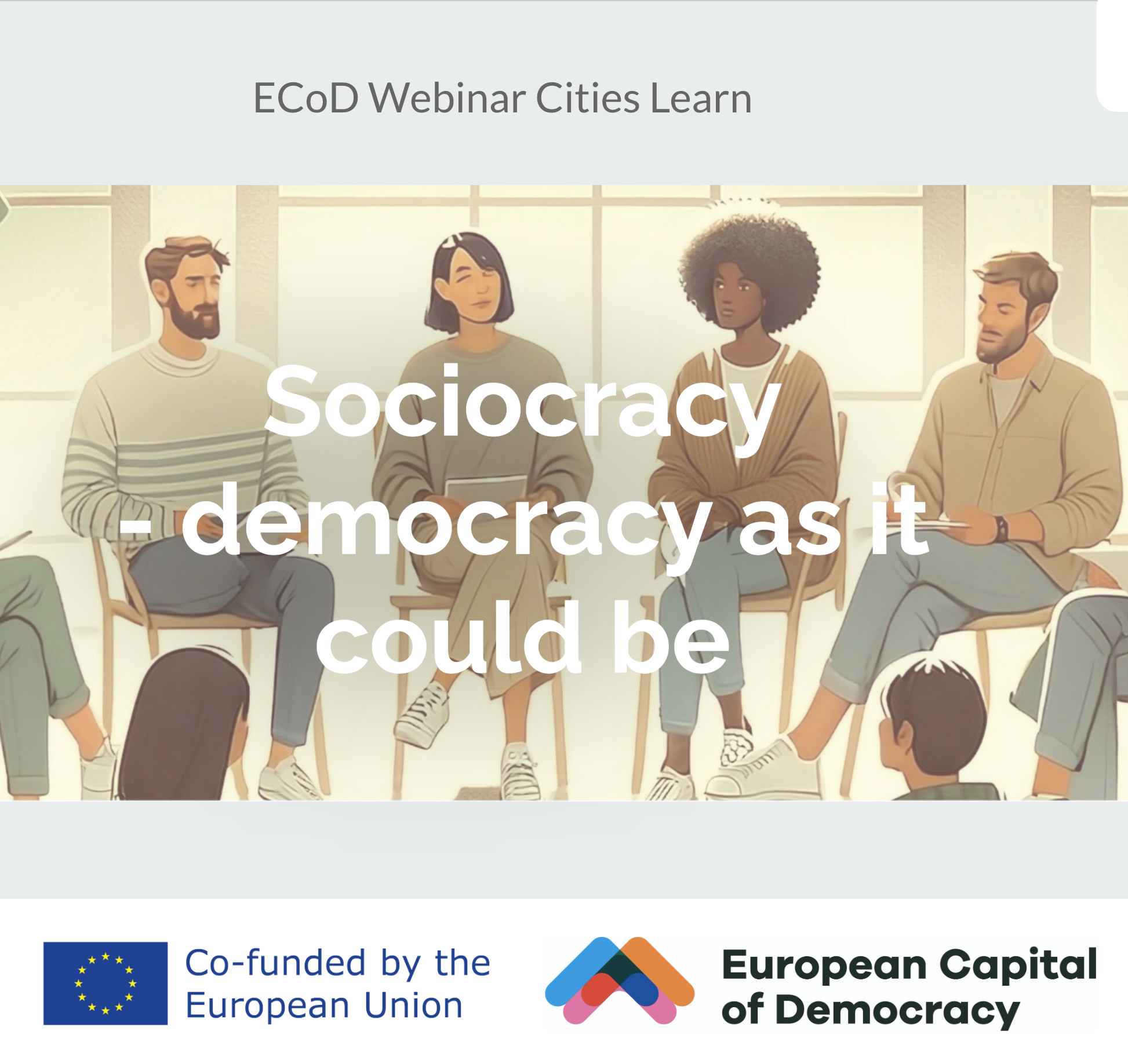 Featured image for “Nachbarschaftsrat als Vorzeigeprojekt bei ECoD – Cities Learn”